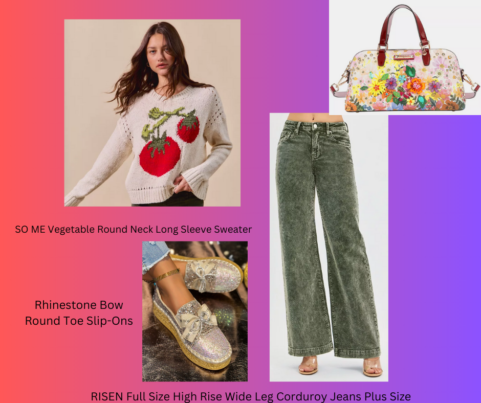 Nicole Lee USA Dreams Blossom Nicole Lee Dome Handbag